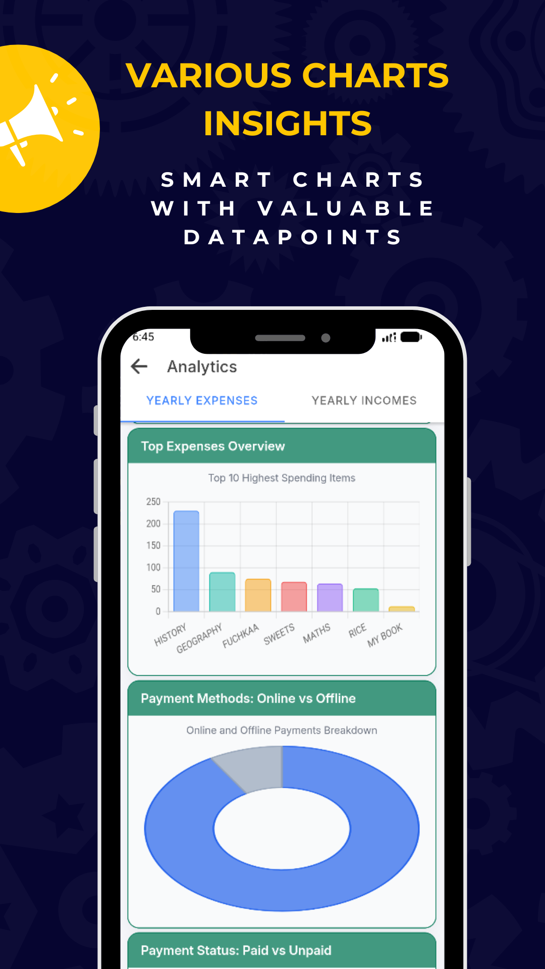 expense-various-charts